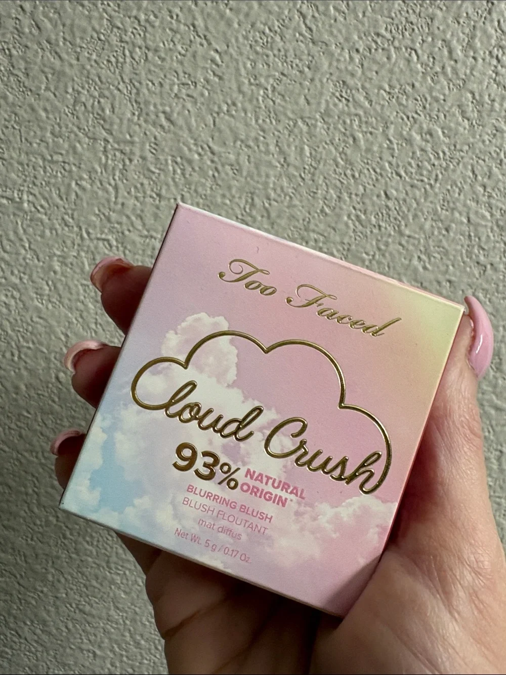 New Too Faced Head in the Clouds Blurring Blush